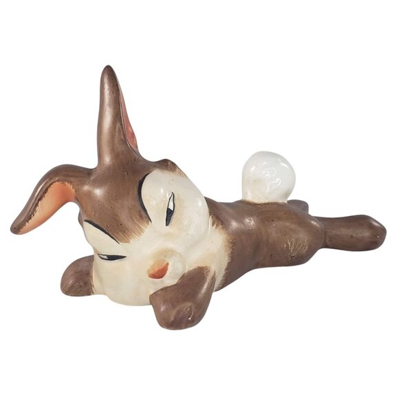 Vintage Goebel Disney Thumper Bunny Rabbit Sleeping Figurine Lying Down RARE - Picture 2 of 8